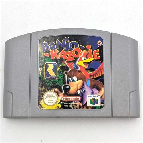 Banjo-Kazooie - Cartridge - Nintendo 64 Spil - (EUR) (B Grade) (Genbrug)